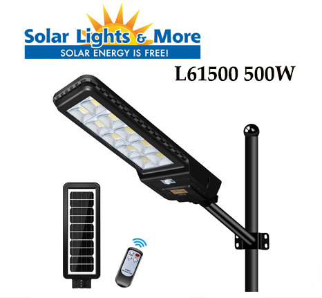 Đèn LED L61500 500W Năng Lượng Mặt Trời Solar Light 1