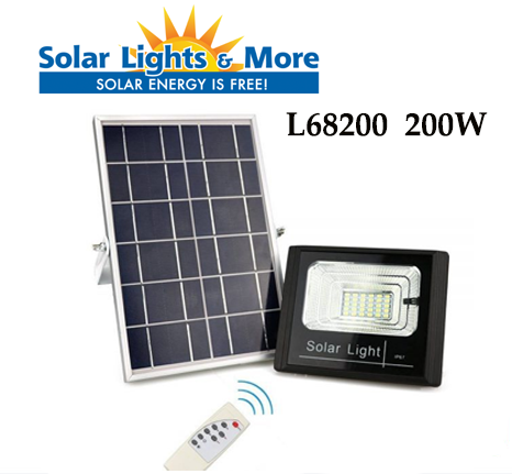 Đèn LED L68200 200W Năng Lượng Mặt Trời Solar Light 1