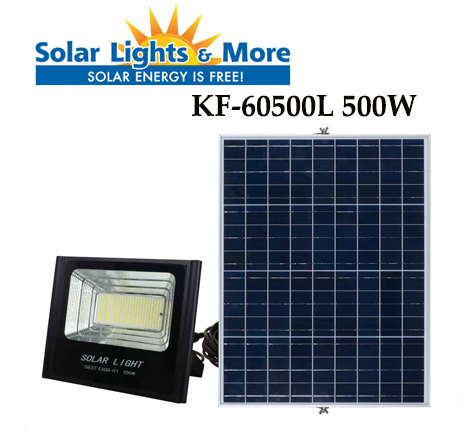 Đèn LED KF-60500L 500W Năng Lượng Mặt Trời Solar Light 1