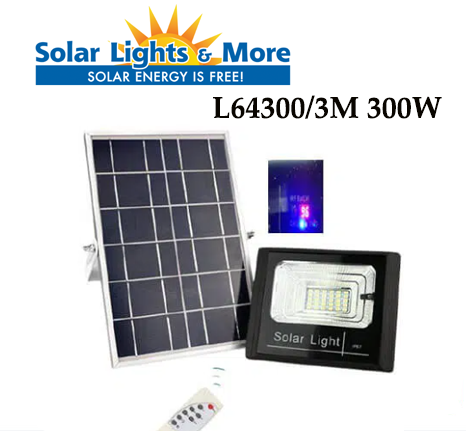 Đèn LED L64300/3M 300W Năng Lượng Mặt Trời Solar Light Chống Nước IP65 1