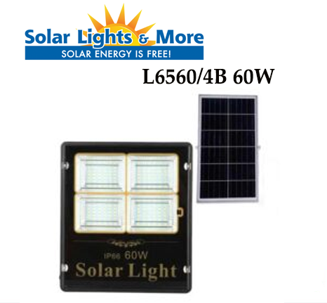 Đèn LED L6560/4B 60W Năng Lượng Mặt Trời Solar Light 1