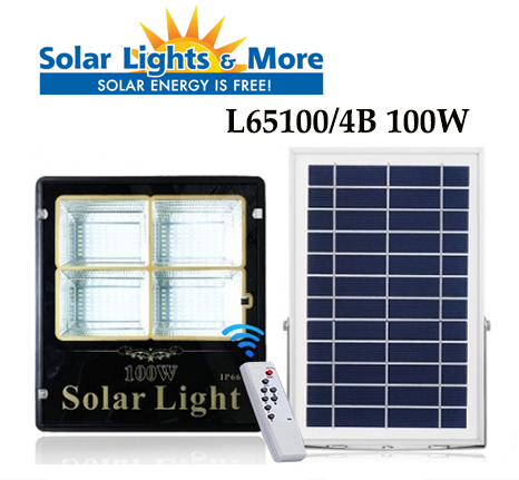 Đèn LED L65100/4B 100W Năng Lượng Mặt Trời Solar Light 1