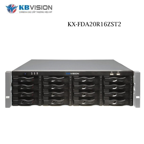Server Kbvision KX-FDA20R16ZST2 Lưu Trữ 320 Kênh 16 Ổ Cứng 1