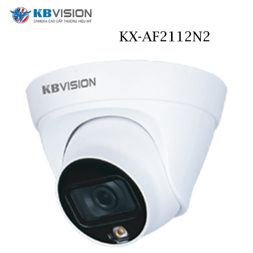 Camera IP Dome 2MP Full Color KBVISION KX-AF2112N2 1