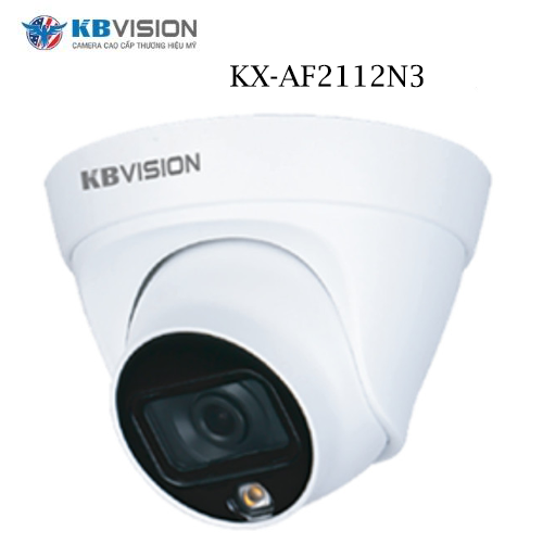 Camera IP Full Color 2MP bán cầu KBVISION KX-AF2112N3 1