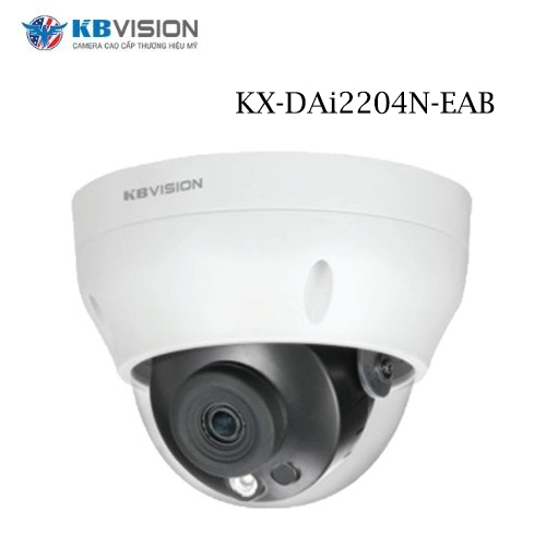 Camera Kbvision KX-DAi2204N-EAB Công Nghệ AI Dome ePoE 2.0MP 1