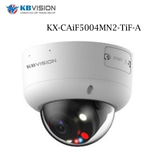 Camera Kbvision KX-CAiF5004MN2-TiF-A Dome Còi Báo Đèn 5MP 1