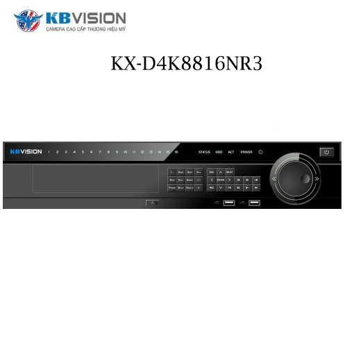 Đầu Ghi Kbvision KX-D4K8816NR3 Ghi Hình 16 Kênh 1