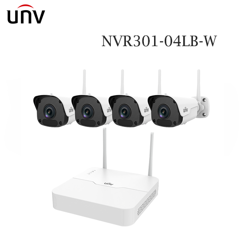 BỘ KIT NVR301-04LB-W WIFI TRỤ CAMERA HDVIEW 1