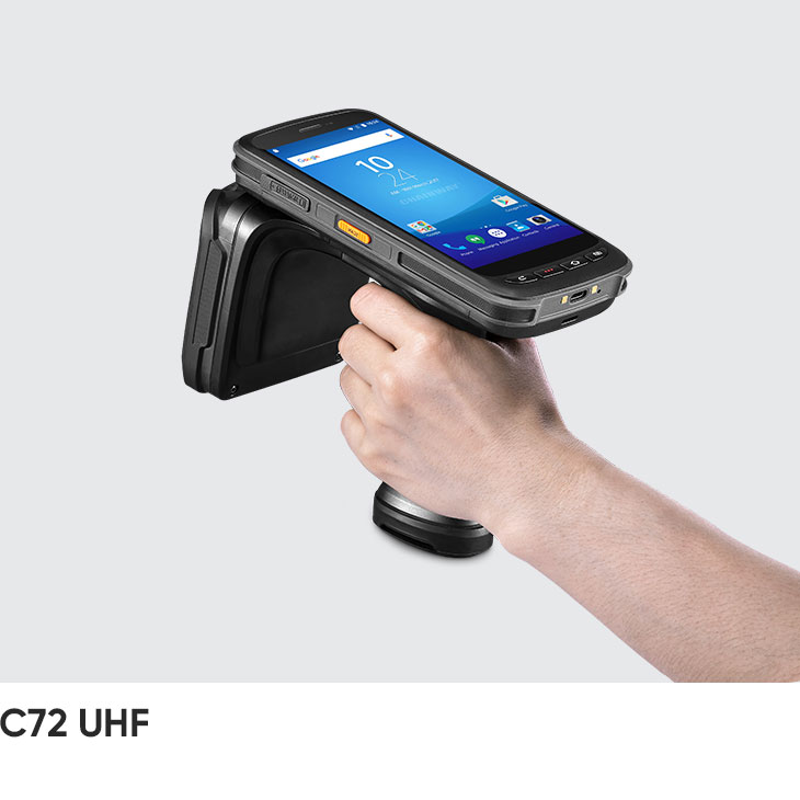 Máy kiểm đếm hàng hóa tài sản UHF RFID Barcode NFC model C72 2