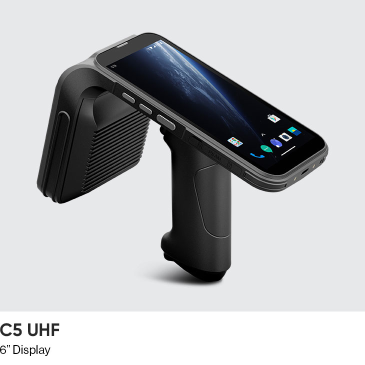 Máy kiểm đếm hàng hóa tài sản C5 UHF RFID Reader (Android 11/13) Chainway 1
