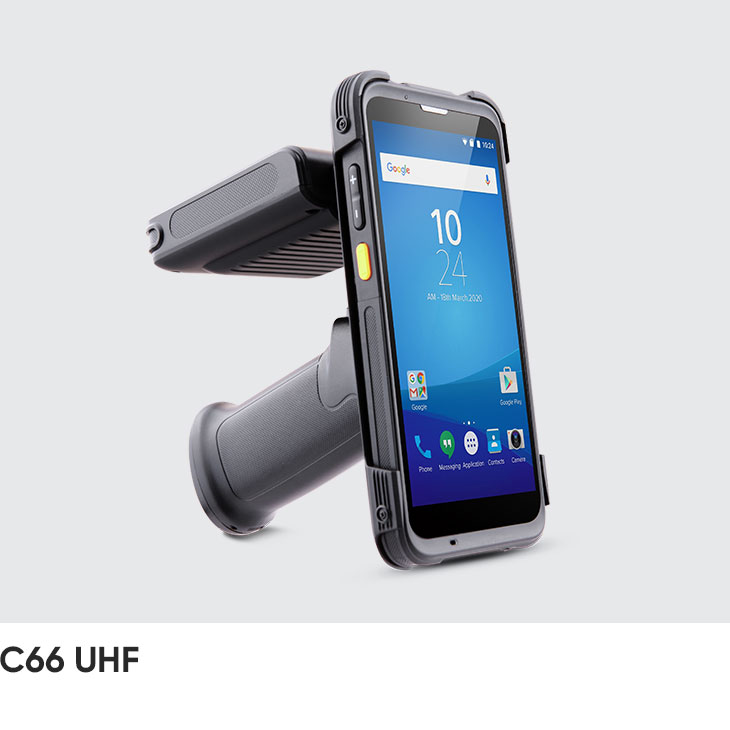 Máy kiểm đếm hàng hóa tài sản C66 UHF RFID Reader (Android 11/13) Chainway 1