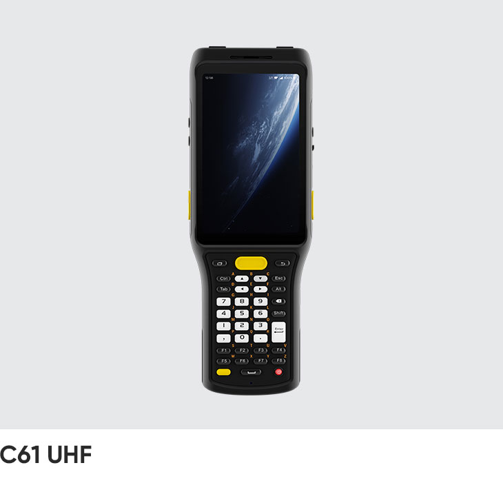 Máy kiểm đếm hàng hóa tài sản C61 UHF RFID Reader (Android 11/13) Chainway 1