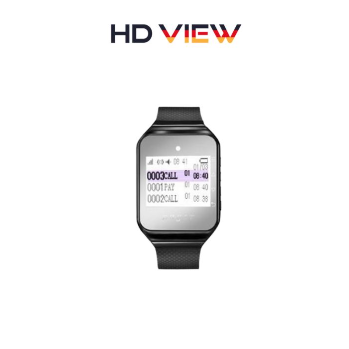 Đồng hồ đeo báo gọi phục vụ HD-WAT01 – Thương hiệu HDVIEW 1