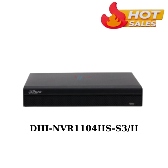 Đầu Dahua DHI-NVR1104HS-S3/H ghi hình 4 kênh camera IP 1