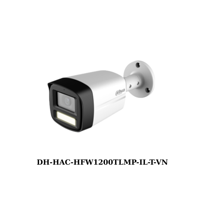 Camera Thân HDCVI Dahua DH-HAC-HFW1200TLMP-IL-T-VN Đàm thoại 2 chiều 2.0MP 1