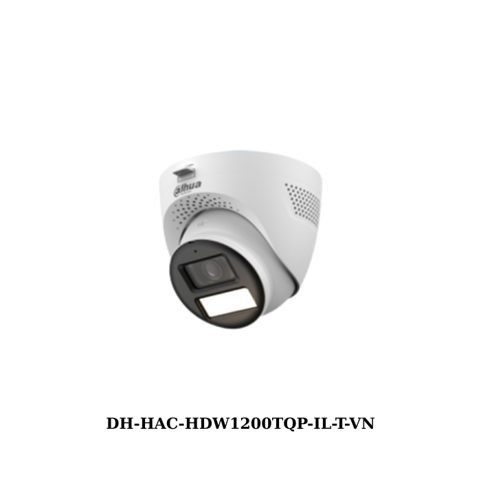 Camera Dome HDCVI Dahua DH-HAC-HDW1200TQP-IL-T-VN Đàm thoại 2 chiều 2.0MP 1