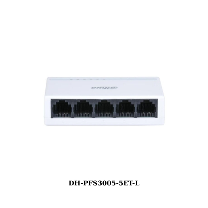 5-Port Desktop Fast Dahua DH-PFS3005-5ET-L Ethernet Switch 1