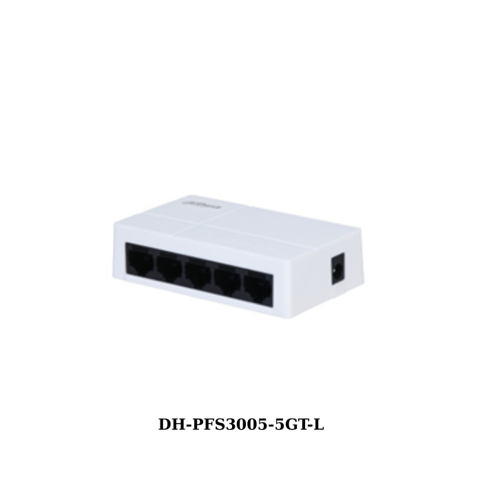 5-Port Desktop Gigabit Ethernet Dahua DH-PFS3005-5GT-L Switch 1