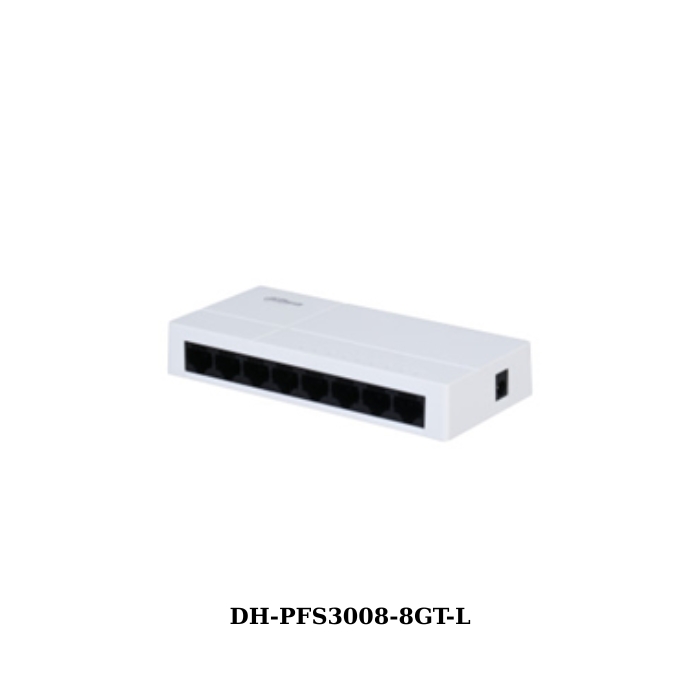 8-Port Desktop Gigabit Ethernet Dahua DH-PFS3008-8GT-L Switch 1