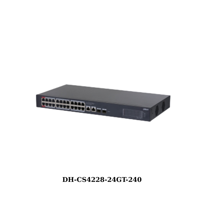 Switch PoE Cloud Dahua DH-CS4228-24GT-240 28 port với 24 port PoE 1