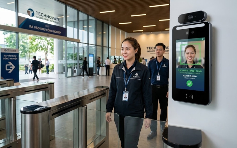camera AI nhận diện khuôn mặt cho doanh nghiệp