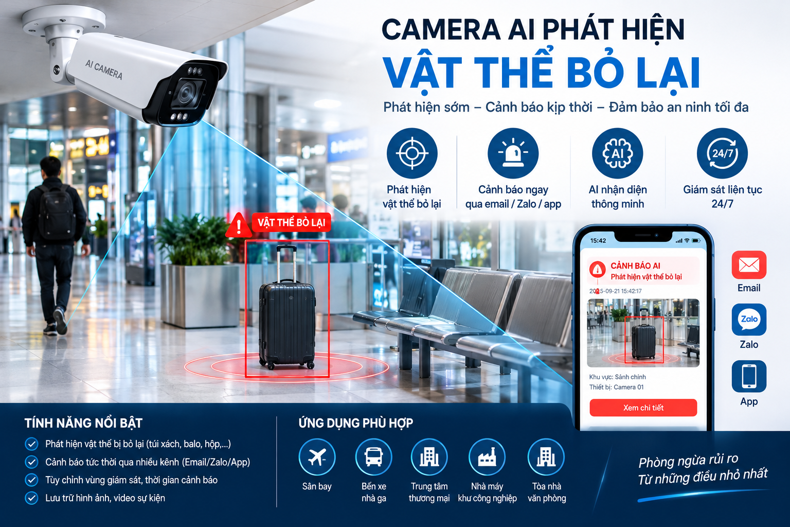 Phát hiện vật thể bị bỏ lại