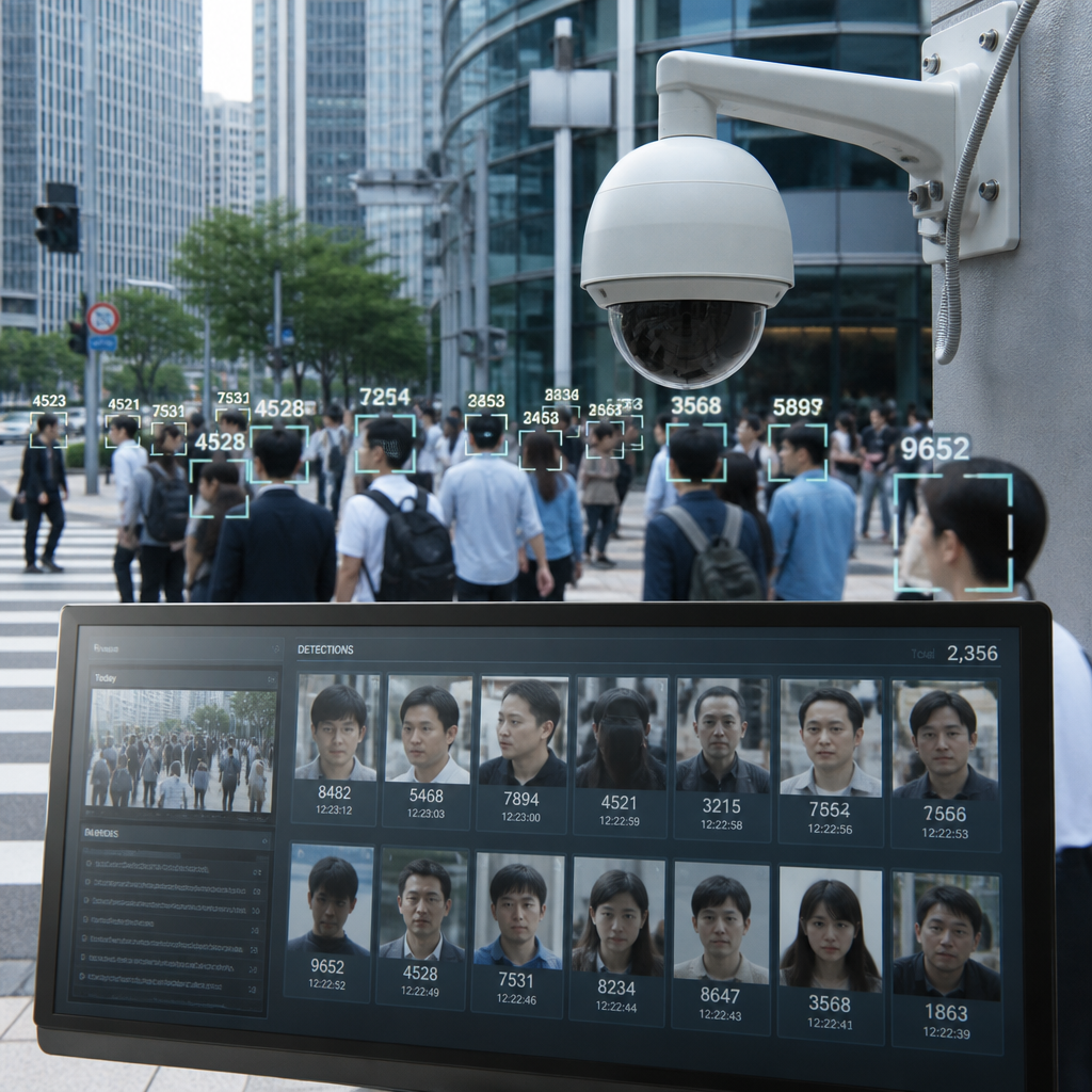 Camera AI nhận diện khuôn mặt có thể nhận diện bao nhiêu người?