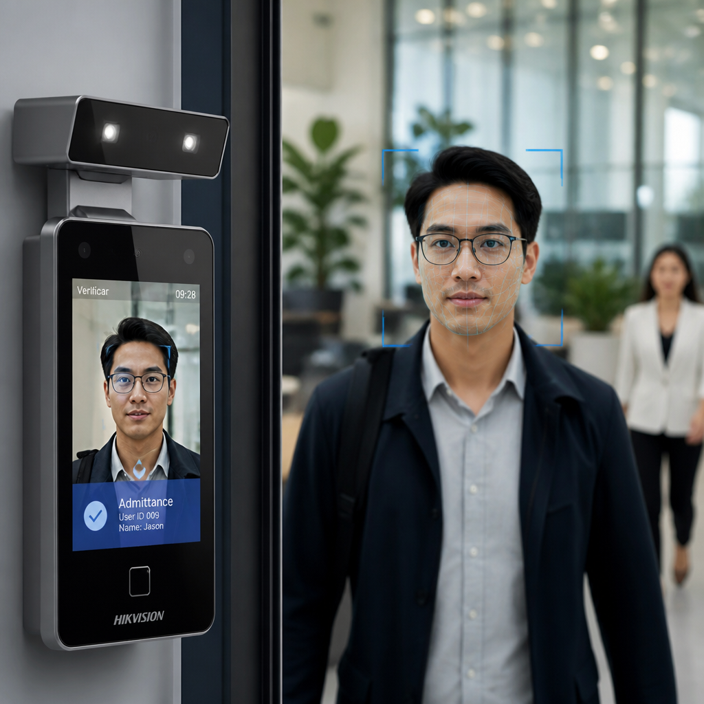Camera AI nhận diện khuôn mặt cho văn phòng và doanh nghiệp