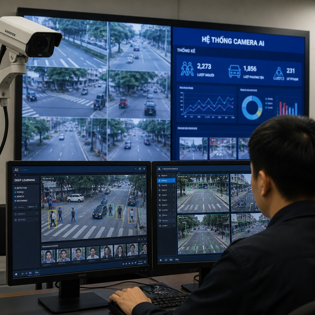 Hệ thống camera AI hoạt động như thế nào?