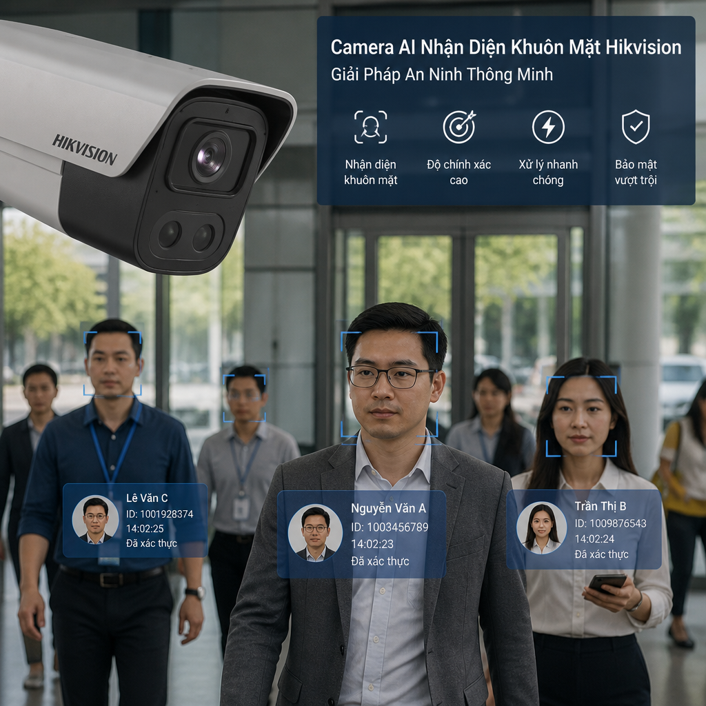 Camera AI Nhận Diện Khuôn Mặt Hikvision: Giải Pháp An Ninh Thông Minh