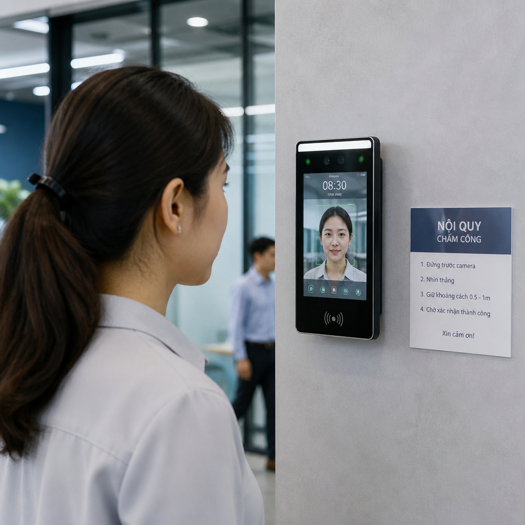 Camera Chấm Công Nhận Diện Khuôn Mặt: Tự Động Hóa Quản Lý Nhân Sự