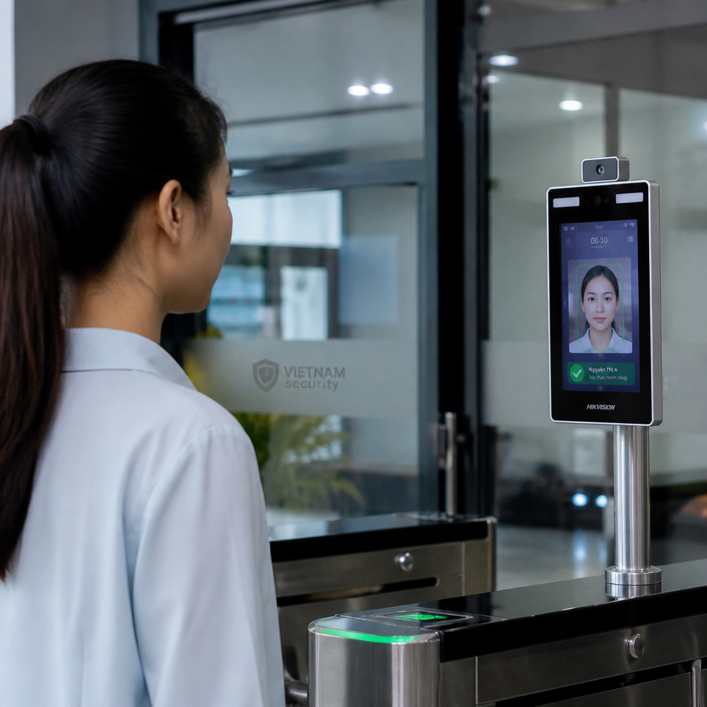 Camera Nhận Diện Khuôn Mặt Mở Cửa: Giải Pháp Kiểm Soát Ra Vào Bằng AI