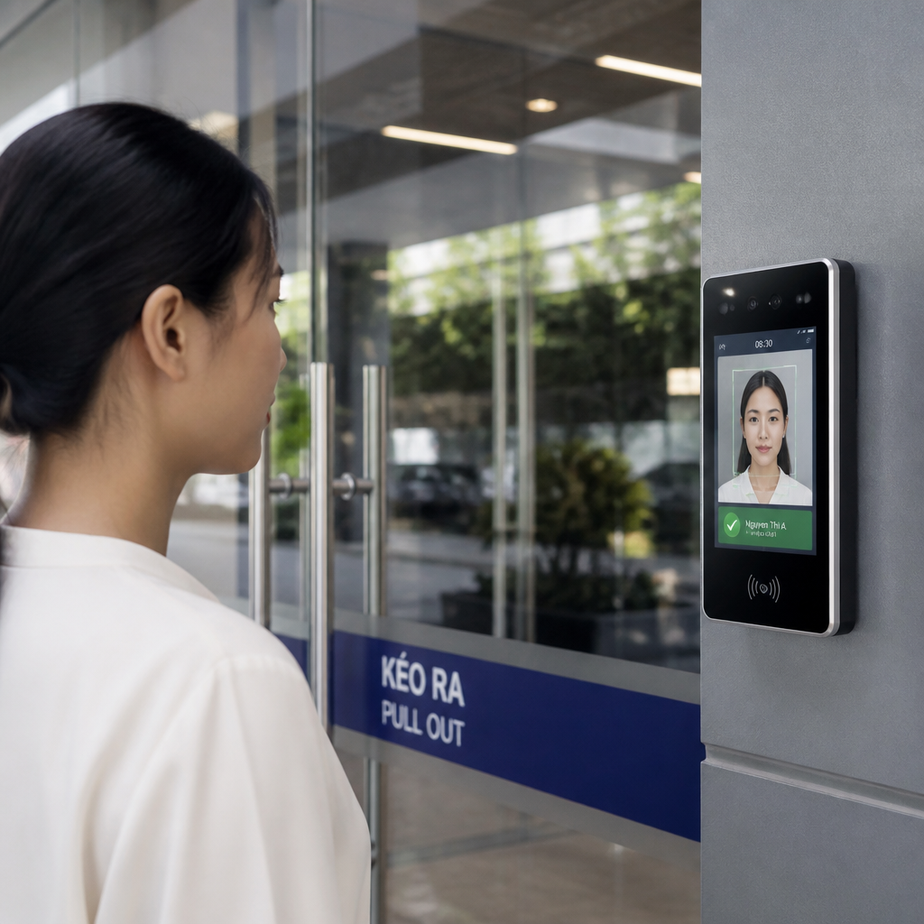 Camera Nhận Diện Khuôn Mặt Mở Cửa: Giải Pháp Kiểm Soát Ra Vào Bằng AI