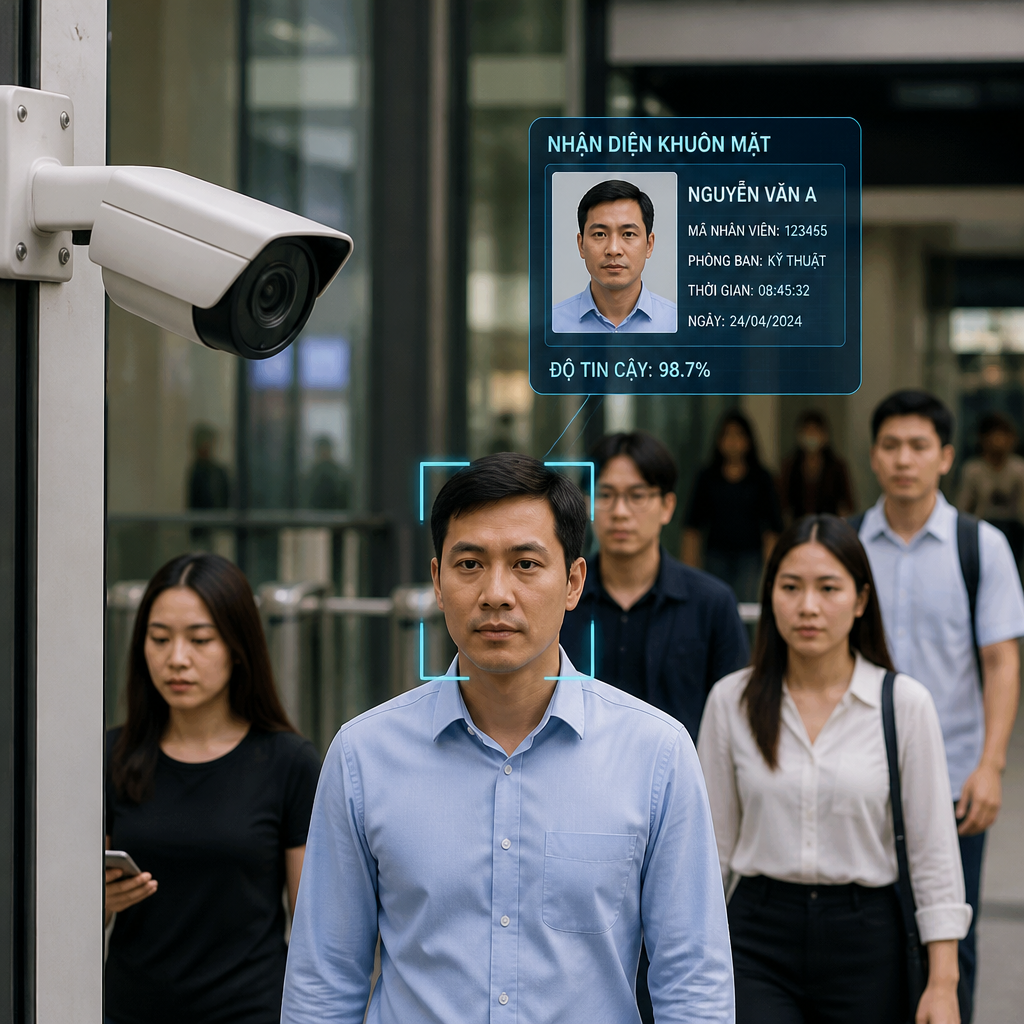 Camera Nhan Dien Khuon Mat: Giải Pháp AI Nhận Diện Người Chính Xác