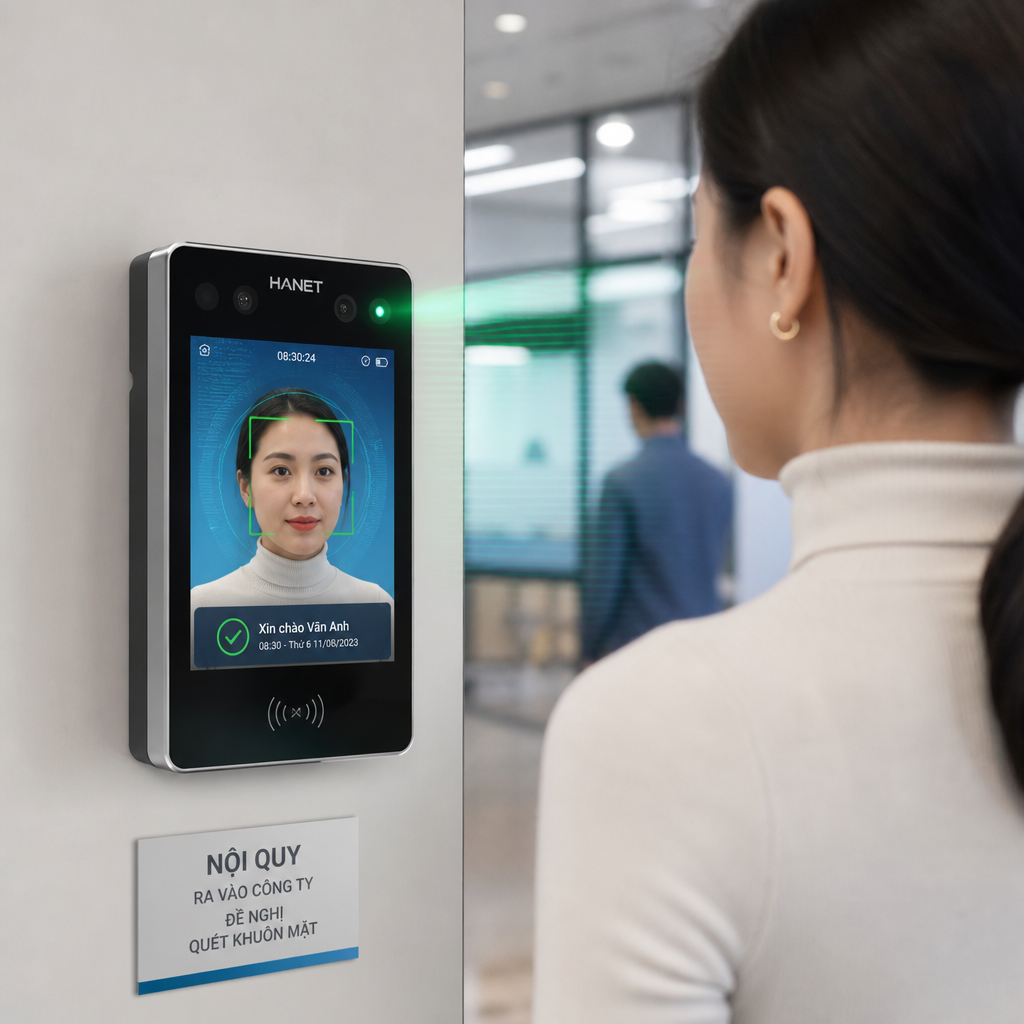 Camera Nhận Diện Khuôn Mặt Hanet: Tính Năng, Ứng Dụng & Giải Pháp