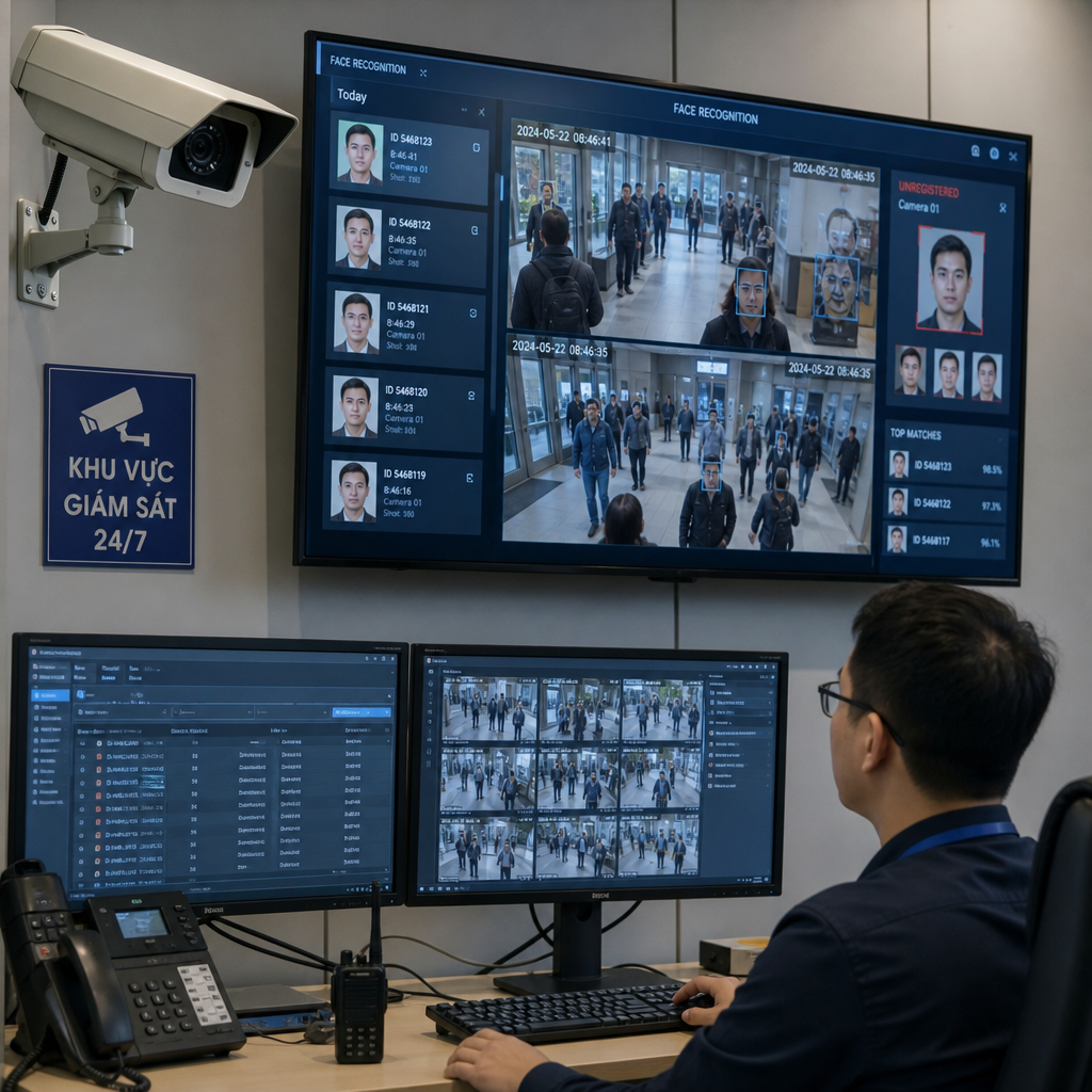 Dự Án Camera An Ninh Nhận Diện Khuôn Mặt: Quy Trình & Chi Phí Triển Khai