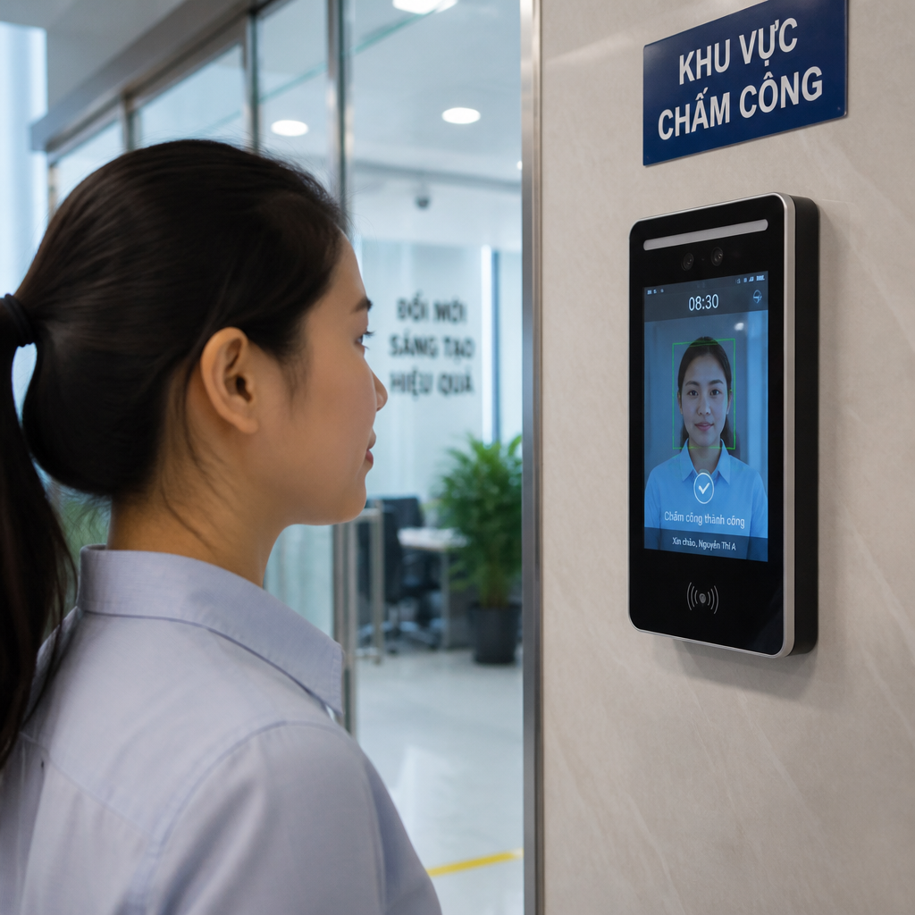 Camera AI Nhận Diện Khuôn Mặt Chấm Công: Tự Động Hóa Quản Lý Nhân Sự