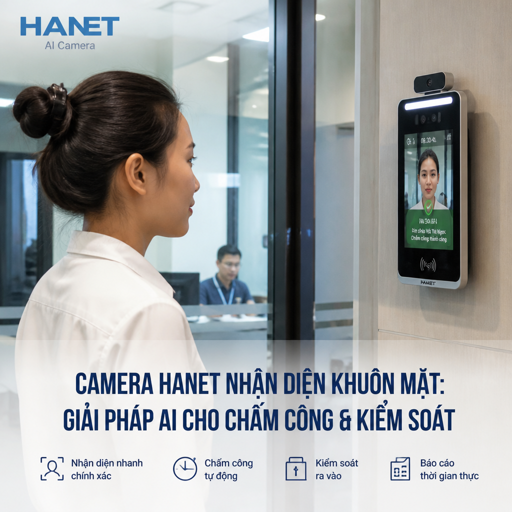 Camera Hanet Nhận Diện Khuôn Mặt: Giải Pháp AI Cho Chấm Công & Kiểm Soát