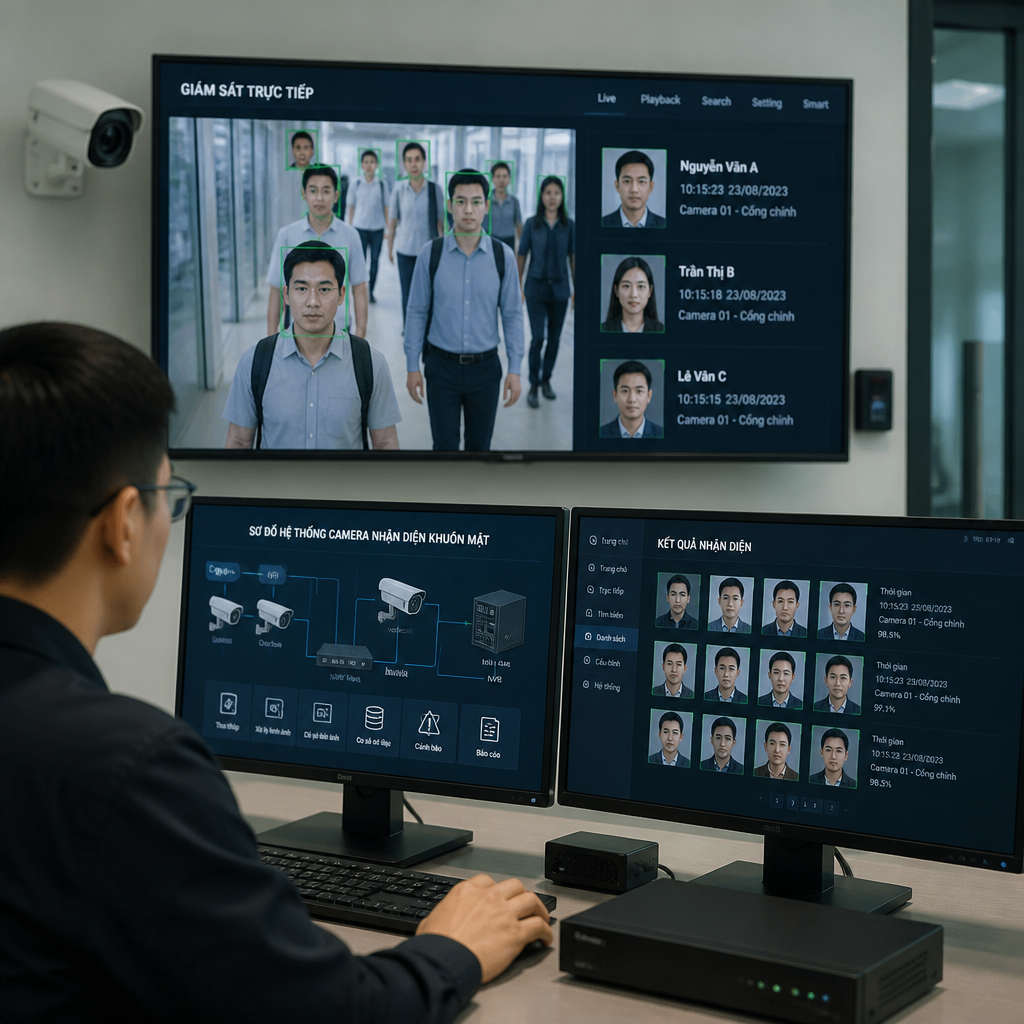 Giải Pháp Camera Nhận Diện Khuôn Mặt: Từ Thiết Kế Đến Triển Khai Hệ Thống