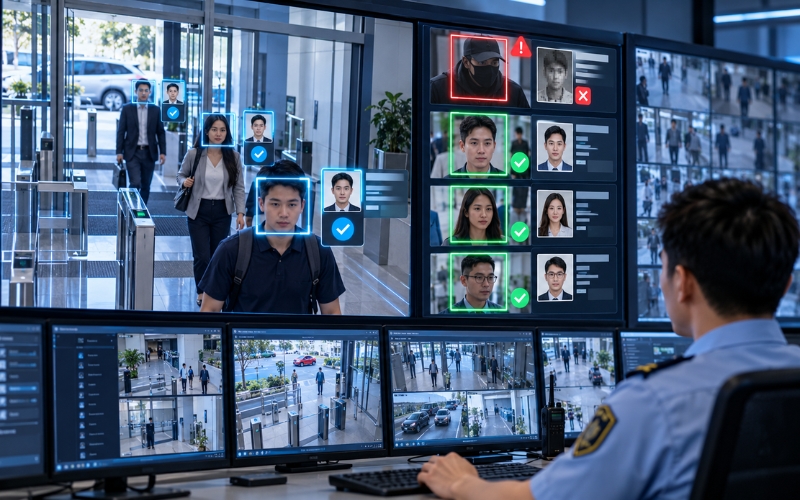 CAMERA AI PHÁT HIỆN KHUÔN MẶT: GIẢI PHÁP GIÁM SÁT THÔNG MINH