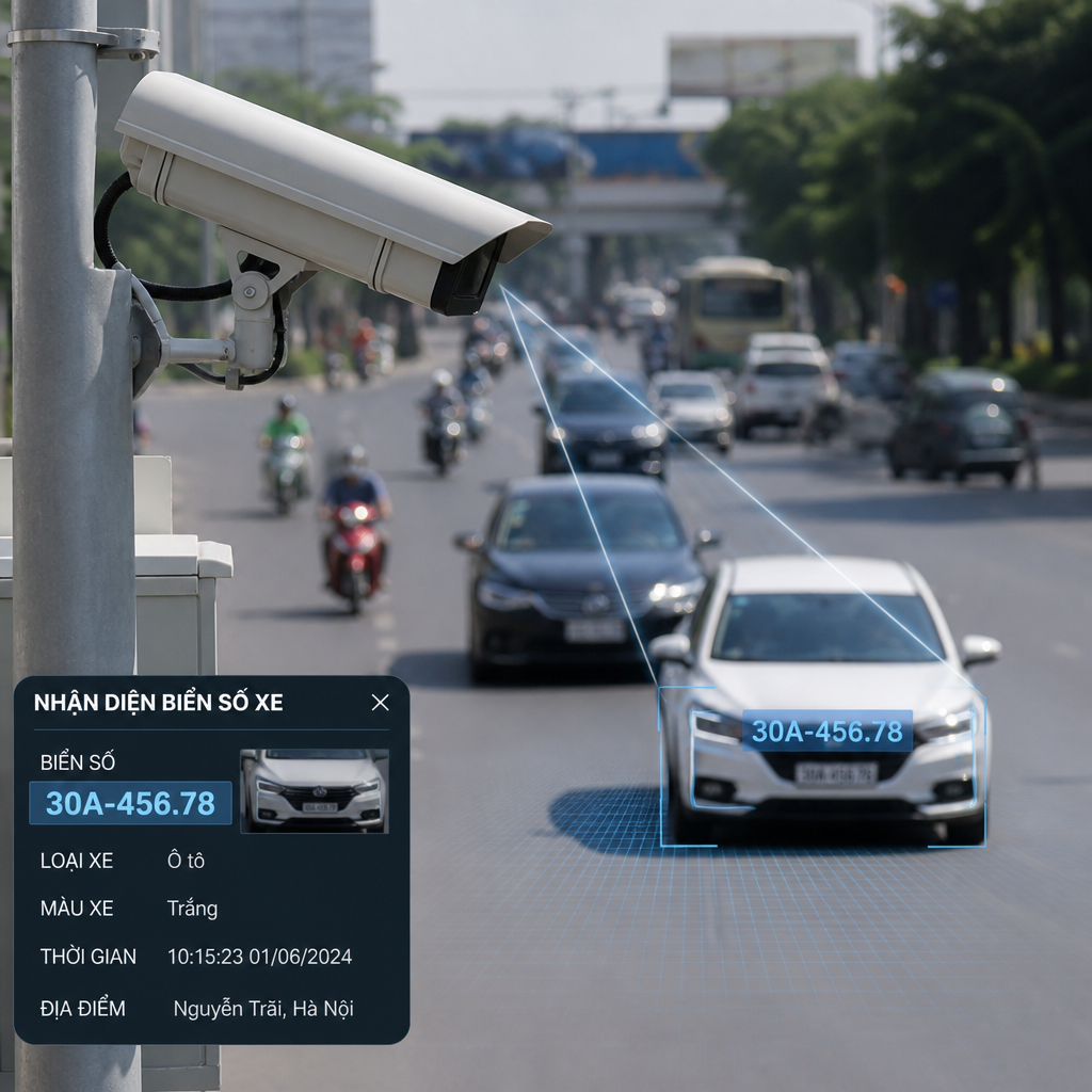 Camera AI Nhận Diện Biển Số Xe: Tự Động Hóa Quản Lý Phương Tiện