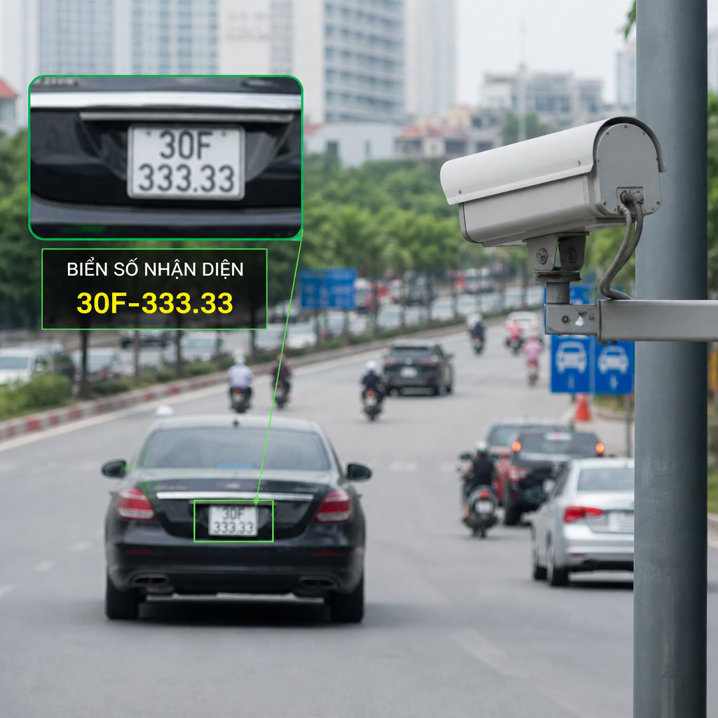 Camera AI Nhận Diện Biển Số Xe: Tự Động Hóa Quản Lý Phương Tiện