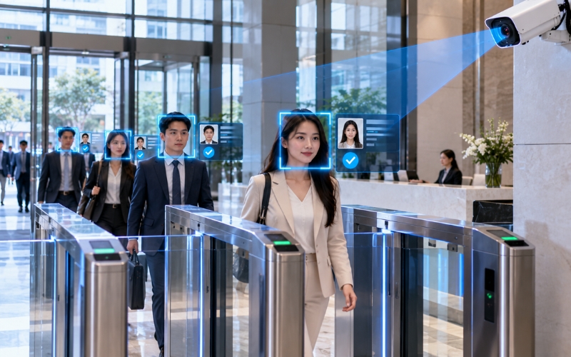 camera nhận dạng khuôn mặt chính hãng HDView