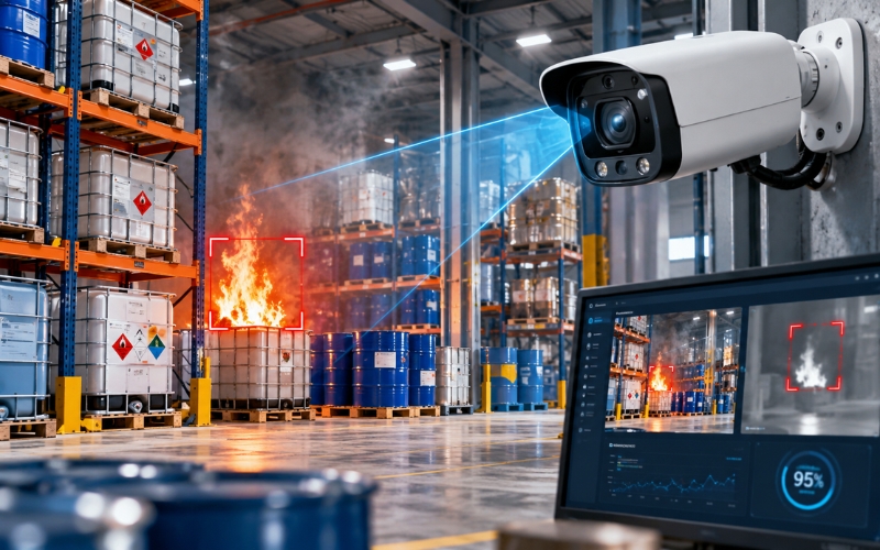 CAMERA AI PHÁT HIỆN LỬA: GIẢI PHÁP GIÁM SÁT AN TOÀN THÔNG MINH