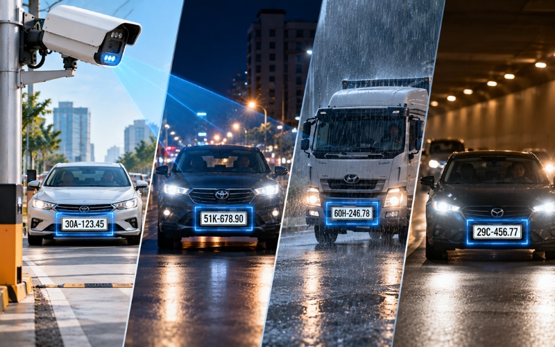 CAMERA NHẬN DẠNG BIỂN SỐ AI: GIẢI PHÁP QUẢN LÝ XE THÔNG MINH