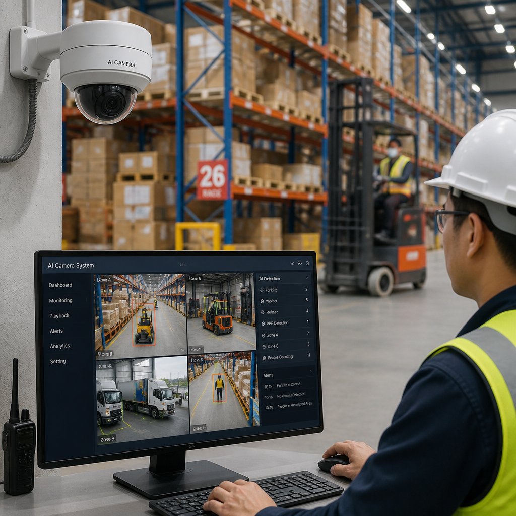 Giải pháp Camera AI cho doanh nghiệp Logistics