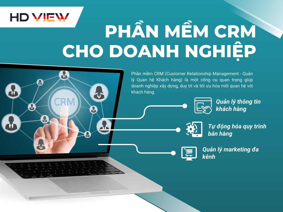 Phần mềm CRM cho doanh nghiệp